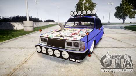 Volvo 242 swedish a-traktor [ELS] para GTA 4