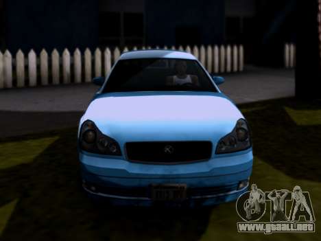 GTA V Intruder para GTA San Andreas