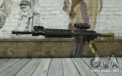 M4 MGS Iron Sight v2 para GTA San Andreas