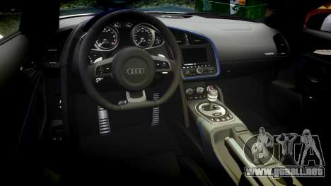 Audi R8 LMX 2015 [EPM] Cobweb para GTA 4