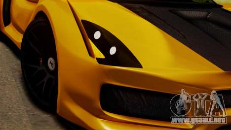 Ferrari Velocita 2013 SA Plate para GTA San Andreas