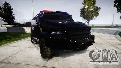 SWAT Van para GTA 4