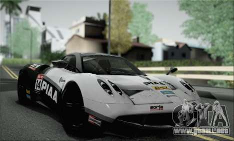Pagani Huayra TT Ultimate Edition para GTA San Andreas