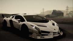 Lamborghini Veneno LP750-4 White Black 2014 para GTA San Andreas