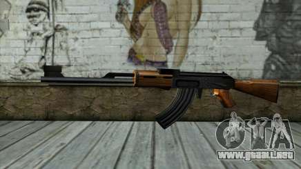 Retextured AK47 para GTA San Andreas