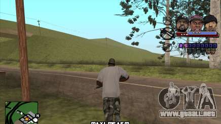 C-HUD Ice Rad Tyga para GTA San Andreas