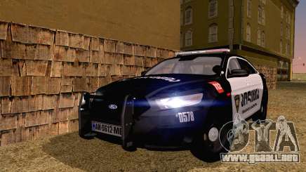 Ford Taurus 2013 Georgia Police Car para GTA San Andreas