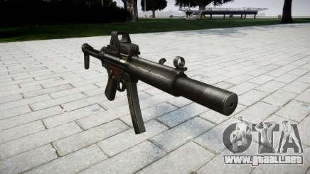 Pistola de MP5SD EOTHS FS para GTA 4