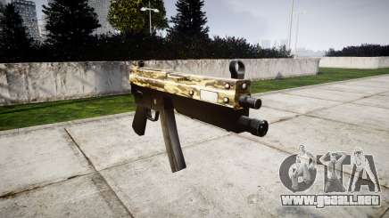 Subametralladora MP5 Desierto para GTA 4