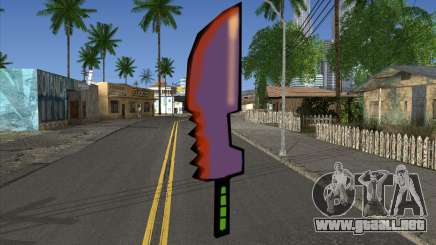 De dibujos animados de la espada para GTA San Andreas