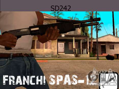 Franchi SPAS-12 para GTA San Andreas