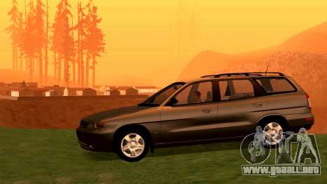 Daewoo Nubira me Vagón CDX NOSOTROS 1999 para GTA San Andreas