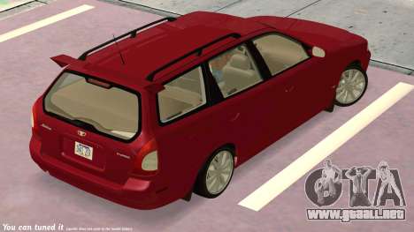 Daewoo Nubira me Vagón CDX NOSOTROS 1999 para GTA San Andreas