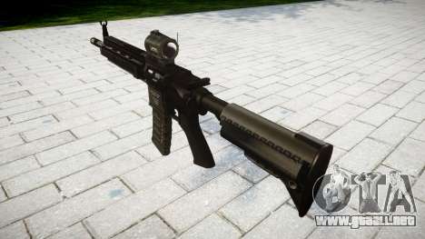 Máquina HK416 AR destino para GTA 4