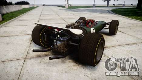 Lotus Type 49 1967 [RIV] PJ11-12 para GTA 4