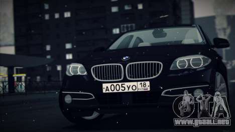 BMW 535i F10 para GTA San Andreas