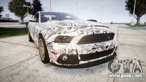 Ford Mustang Shelby GT500 2013 Sharpie para GTA 4