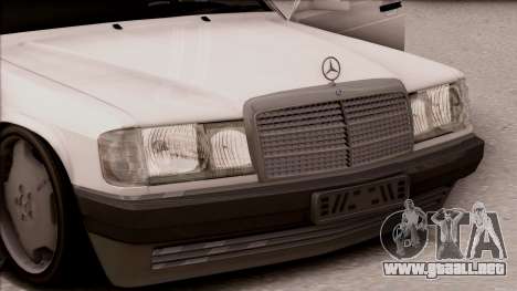 Mercedes-Benz 190E para GTA San Andreas
