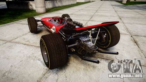 Lotus Type 49 1967 [RIV] PJ9-10 para GTA 4