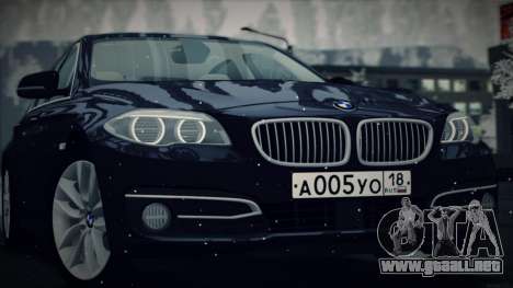 BMW 535i F10 para GTA San Andreas