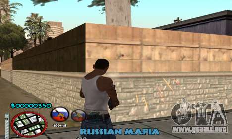 C-HUD Russian Mafia para GTA San Andreas