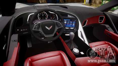 Chevrolet Corvette C7 2014 Tuning para GTA 4