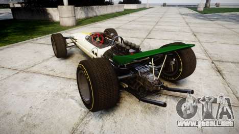 Lotus Type 49 1967 [RIV] PJ21-22 para GTA 4