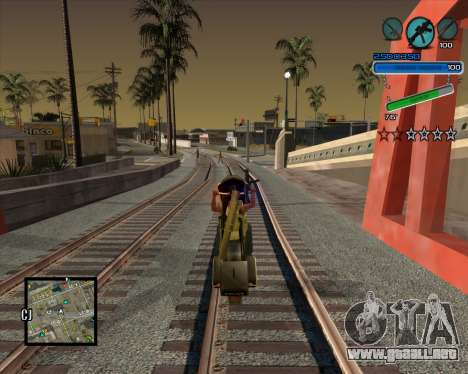 Excelente C-HUD para GTA San Andreas