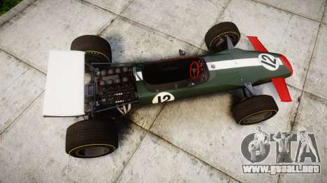 Lotus Type 49 1967 [RIV] PJ11-12 para GTA 4