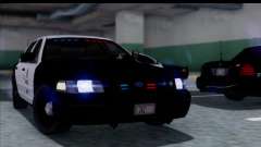 LAPD Ford Crown Victoria Slicktop para GTA San Andreas