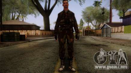 Soldier Skin 1 para GTA San Andreas