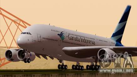 Airbus A380-800 Garuda Indonesia para GTA San Andreas