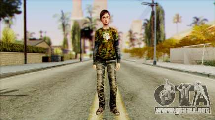 Ellie from The Last Of Us v2 para GTA San Andreas