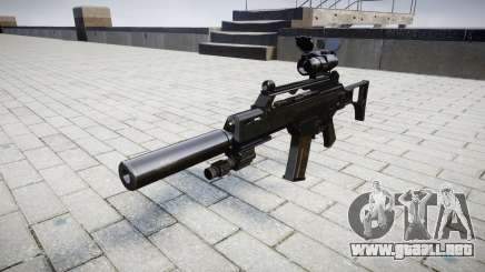 Автомат Heckler & Koch G36 CV destino para GTA 4