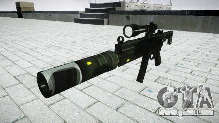 Táctica subametralladora MP5 destino para GTA 4