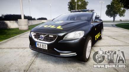 Volvo V40 Swedish TULL [ELS] para GTA 4