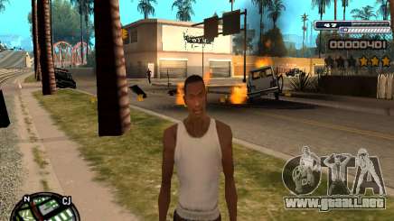 CLEO HUD Spiceman para GTA San Andreas