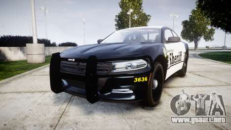 Dodge Charger 2015 County Sheriff [ELS] para GTA 4