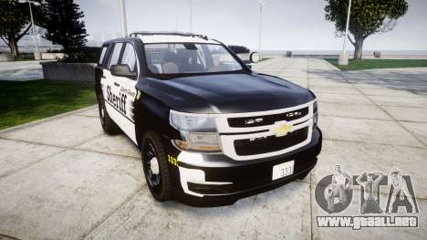 Chevrolet Tahoe 2015 County Sheriff [ELS] para GTA 4