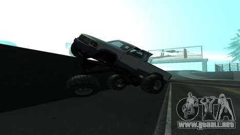 La nueva física de los coches v2 para GTA San Andreas