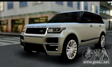 Range Rover IV 3.0 AT para GTA San Andreas