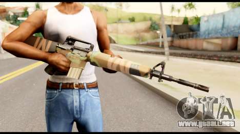 M16 from Metal Gear Solid para GTA San Andreas