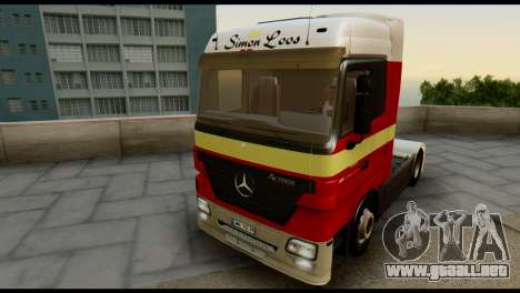 Mercedes-Benz Actros PJ1 para GTA San Andreas