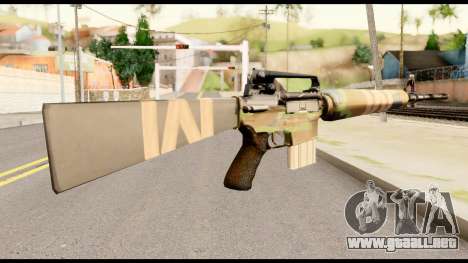 M16 from Metal Gear Solid para GTA San Andreas