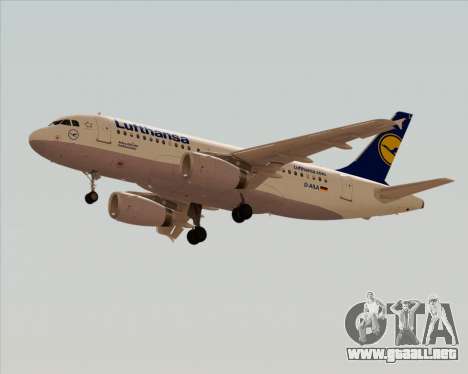 Airbus A319-100 Lufthansa para GTA San Andreas