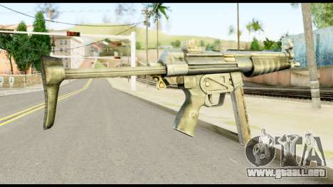 MP5 con Descompone a Tope para GTA San Andreas