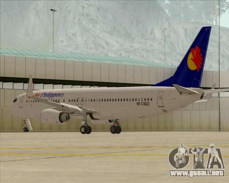 Boeing 737-800 Air Philippines para GTA San Andreas