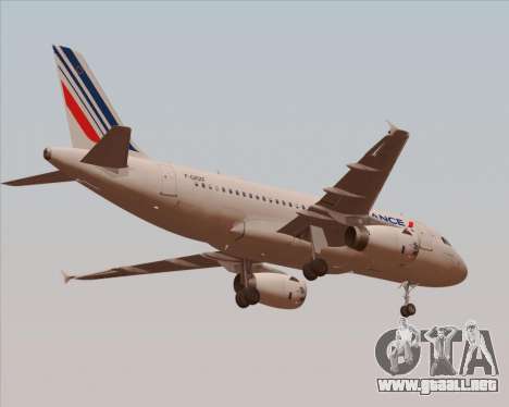 Airbus A319-100 Air France para GTA San Andreas