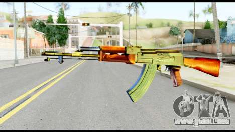 AK47 from Metal Gear Solid para GTA San Andreas