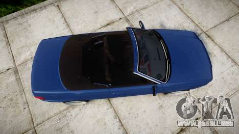 Audi 80 Cabrio us tail lights para GTA 4